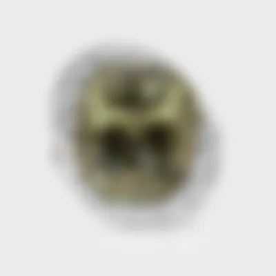 Anyos white gold ring by ValeOro with a large oval golden-green heliodor framed by diamond pavé, front view