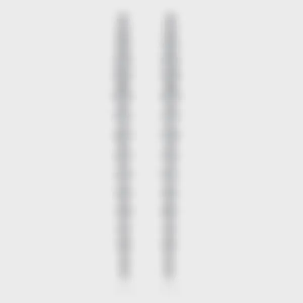 Clover white gold garland drop earrings by ValeOro with graduated bezel-set round diamonds, front view
